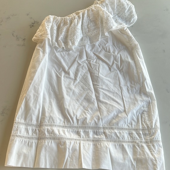 Abercrombie One Shoulder Eyelet Dress - Picture 6 of 6